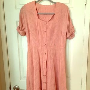 Vintage dress sheer